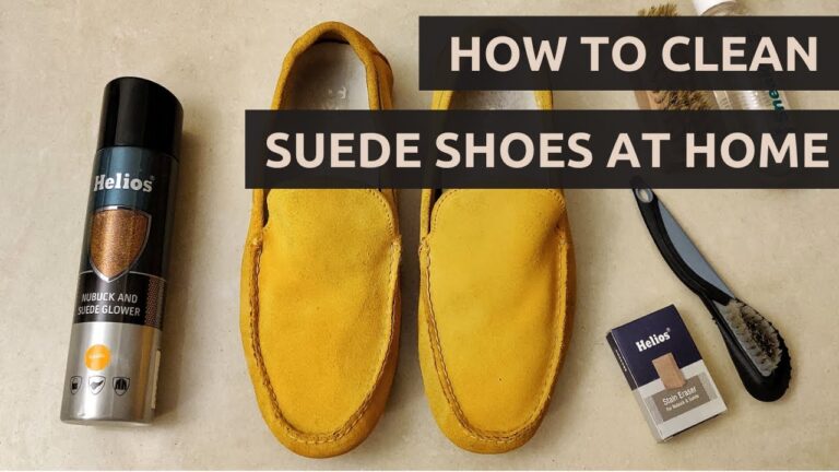how to clean suede shoes
