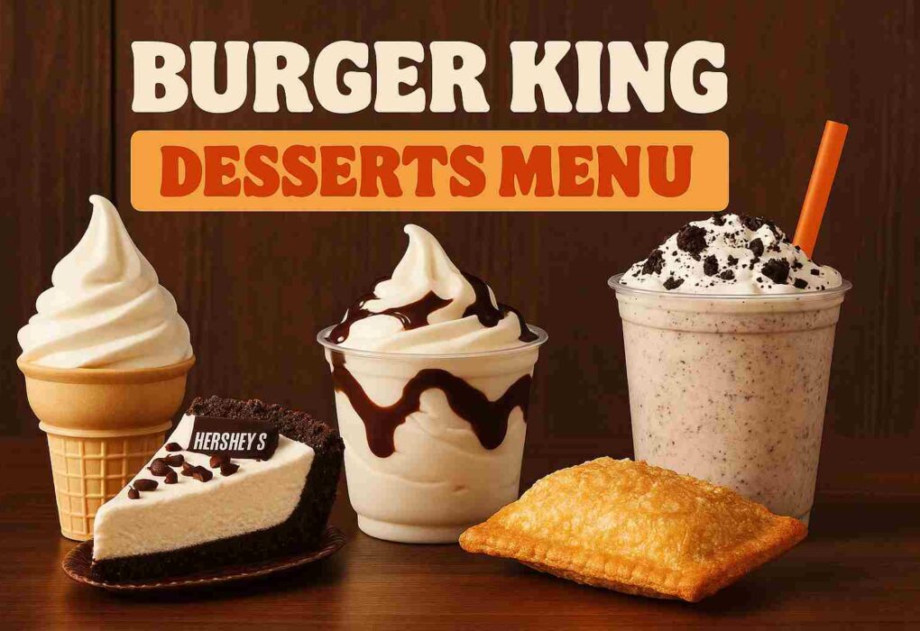 Burger King Desserts and Shakes Menu: Complete 2026 Guide