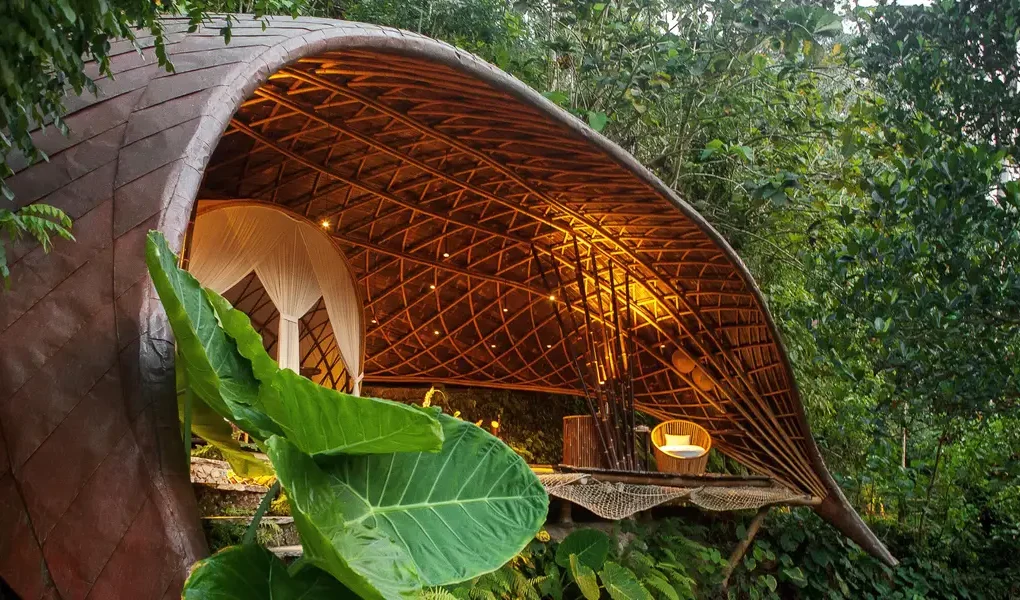 Bamboo House in Bali