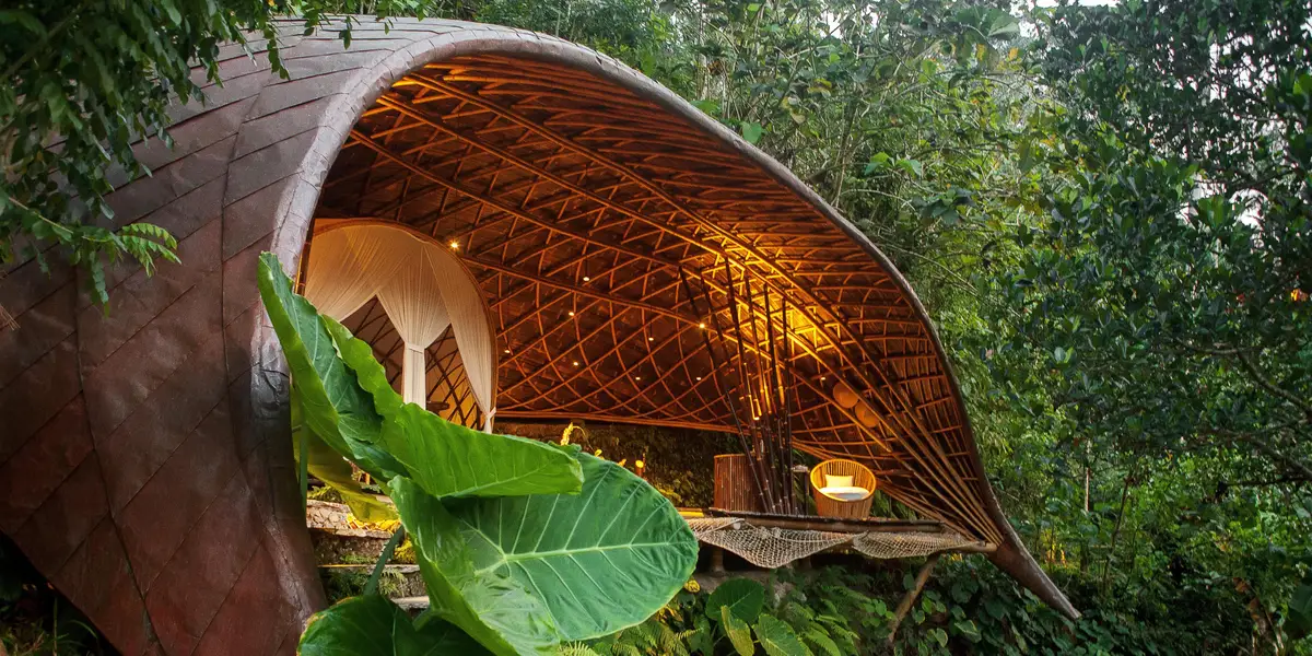Bamboo House in Bali