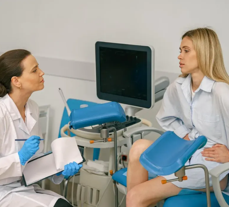 Comprehensive pre-pregnancy screening and reproductive health consultation at a fertility clinic